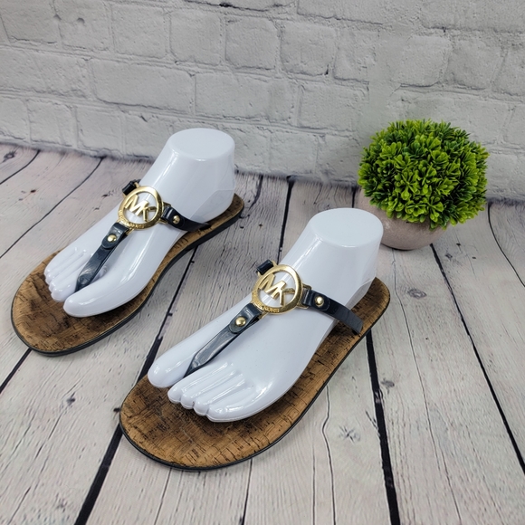 MICHAEL Michael Kors Shoes Michael Michael Kors Sandals Navy